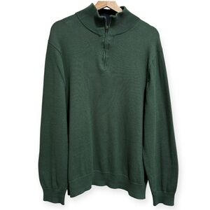 J. Crew Factory 100% Cotton Half Zip Sweater XL